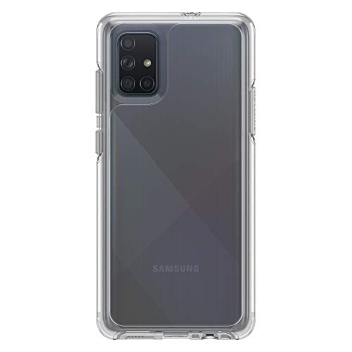 OtterBox Symmetry Series Clear - Back cover for mobile phone - polycarbonate, synthetic rubber - clear - for Samsung Galaxy A71