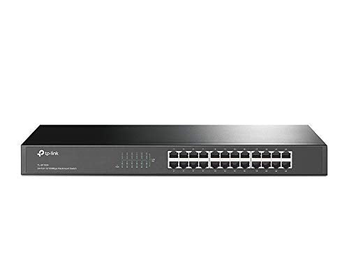 TP-Link TL-SF1024 24 p 10/100M Switch, 19 inch rack-mount