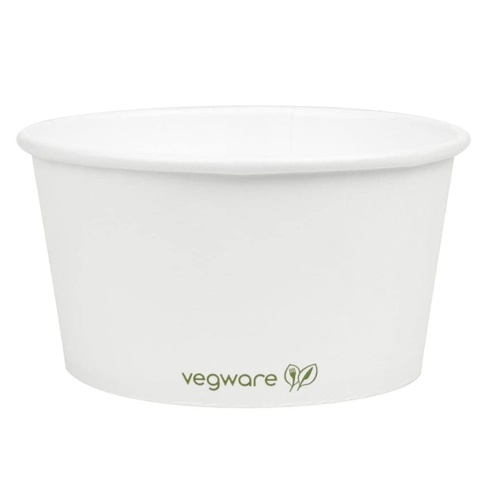 Vegware Soup Container 12Oz Wht Pk25