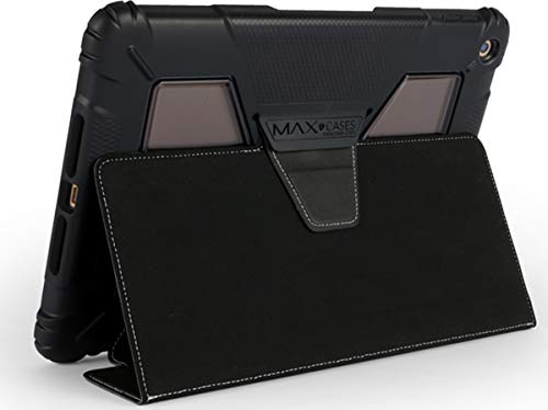 MAXCases Extreme Folio - Flip cover for tablet - black - for Apple 9.7-inch iPad (5th generation)