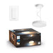 Philips Hue White ambiance Enrave - Pendant lamp - LED - 33.5 W - warm to cool white light - 2200-6500 K - white