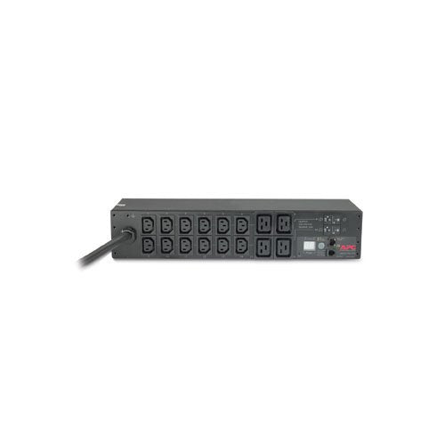 APC Metered Rack PDU AP7822B - Power distribution unit (rack-mountable) - AC 200/208/230 V - input: IEC 60309 32A - output connectors: 16 (IEC 60320 C13, IEC 60320 C19) - 2U - 3.66 m - for P/N: SCL400RMJ1U, SCL500RMI1UC, SCL500RMI1UNC, SMTL1000RMI2UC, SMTL750RMI2UC