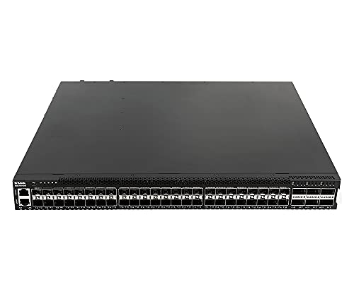 D-Link DXS 3610-54S - Switch - L3 - Managed - 48 x 10 Gigabit SFP+ + 6 x 40 Gigabit QSFP+ / 100 Gigabit QSFP28 - front to back airflow - rack-mountable