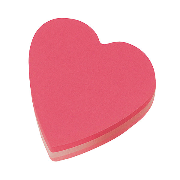 Post-it Notes 70 x 70mm Heart Pink (Pack of 12) 2007H