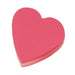 Post-it Notes 70 x 70mm Heart Pink (Pack of 12) 2007H