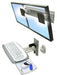 Ergotron Neo-Flex Dual Monitor Wall Mount - Mounting kit for dual flat panel - screen size: 24" - wall-mountable