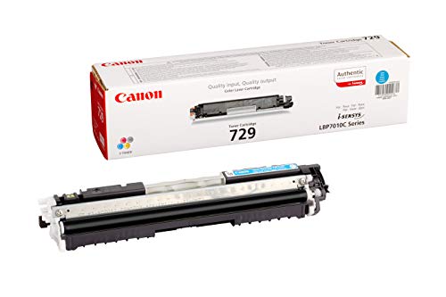 Canon 729 C - 4369B002 - 1 x Cyan - Toner Cartridge - For iSENSYS LBP7010C,LBP7018C