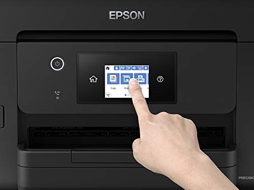 Epson WorkForce Pro WF-3820DWF, Inkjet Printer, MicroBusiness/Multi-fuction/Business/WorkForce, A4, 4 Ink Cartridges, KCYM, Print, Scan, Copy, Fax, Yes (A4, plain paper), Touchscreen, 4,800 x 2,400 DPI, 35 pages/min Monochrome (plain paper 75 g/m2), 21 pages/min Colour (plain paper 75 g/m2), 250 Sheets Maximum, 1,200 DPI x 2,400 DPI (Horizontal x Vertical), 35 pages,  Hi-Speed USB - compatible with USB 2.0 specification, Ethernet interface (100 Base-TX / 10 Base-T), Wireless LAN IEEE 802.11a/b/g