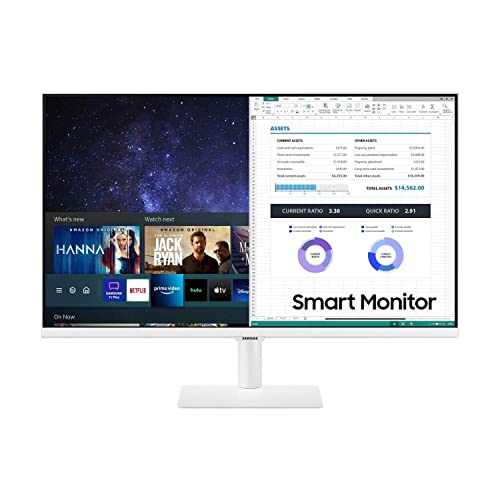 27" M50A Full HD White Smart Monitor