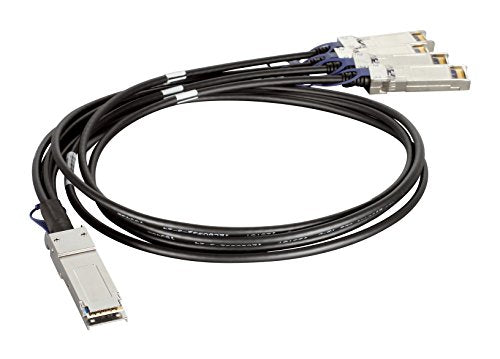 D-Link Direct Attach Cable - Direct attach cable - QSFP+ to QSFP+ - 1 m - twinaxial