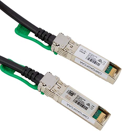 Cisco Passive Copper Cable - 25GBase-CR1 direct attach cable - SFP28 to SFP28 - 4 m - twinaxial - SFF-8402/IEEE 802.3by - black - for P/N: C9300-NM-2Y-RF, C9500-48Y4C-E-RF, N9K-C93180YC-FX-H, NCS-55A1-48Q6H, NCS-55A1-48Q6H=