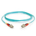 C2G LC-LC 10Gb 50/125 OM3 Duplex Multimode PVC Fiber Optic Cable (LSZH) - Network cable - LC multi-mode (M) to LC multi-mode (M) - 5 m - fibre optic - duplex - 50 / 125 micron - OM3 - halogen-free - aqua