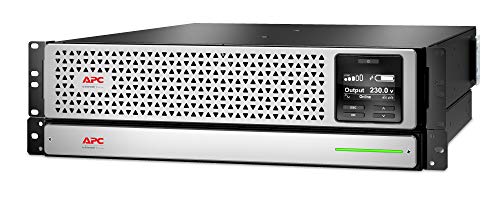 APC Smart-UPS On-Line Li-Ion 3000VA - UPS (rack-mountable / external) - AC 230 V - 2700 Watt - 3000 VA - Ethernet 10/100, RS-232, USB - output connectors: 8 - black