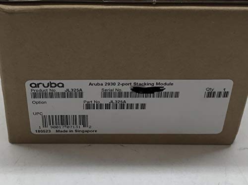 HPE Aruba - Network stacking module 2 - for HPE Aruba 2930M 24 Smart Rate POE+ 1-Slot