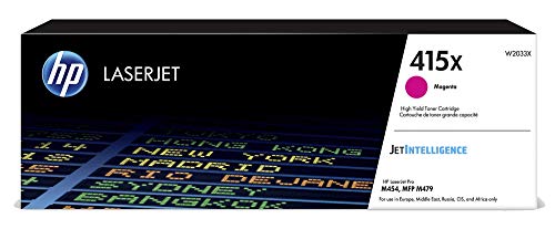 Best Value HP W2033X 415X High Yield Original LaserJet Toner Cartridge, Magenta, Pack of 1