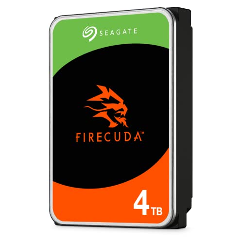 Seagate FireCuda ST4000DXA05 - Hard drive - 4 TB - internal - 3.5" - SATA 6Gb/s - 7200 rpm - buffer: 256 MB - with 3 years Seagate Rescue Data Recovery