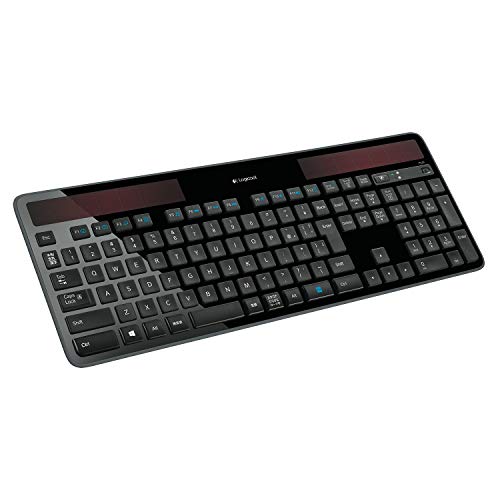 Logitech Wireless Solar K750 - Keyboard - wireless - 2.4 GHz - Nordic