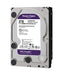 WD Purple Surveillance Hard Drive WD30PURZ - Hard drive - 3 TB - internal - 3.5" - SATA 6Gb/s - 5400 rpm - buffer: 64 MB