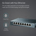 TP-Link TL-SG108 8-Port Gigabit Desktop Switch Steel Case
