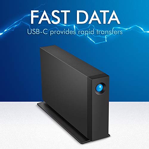 14TB D2 Professional USB C Ext HDD Black