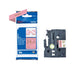 Brother TZe-RE54 - Satin - gold on pink - Roll (2.4 cm x 4 m) 1 roll(s) ribbon tape - for Brother PT-D600, P-Touch PT-3600, D600, D800, E550, P750, P900, P950, P-Touch EDGE PT-P750