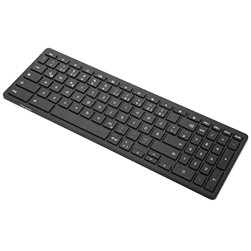 Targus AKB872 - Keyboard - works with chromebook - antimicrobial - wireless - Bluetooth 5.2 - QWERTZ - German - key switch: Scissor-Key - black