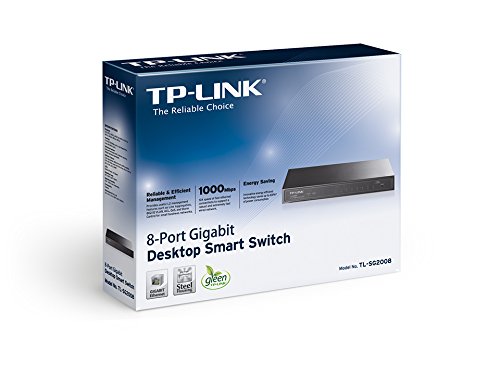 TP-Link 8-Port Gigabit Smart Switch TL-SG2008
