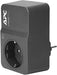 APC SurgeArrest - Surge protector - AC 230 V - output connectors: 1 - Germany - black