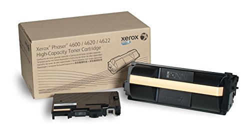 Best Value Xerox Genuine Phaser 4600/4620/4622 Black High Capacity Toner Cartridge including Waste Toner Bottle (30,000 pages) - 106R01535