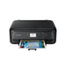 Canon PIXMA TS5150 - Multifunction printer - colour - ink-jet - 216 x 297 mm (original) - A4/Legal (media) - up to 13 ipm (printing) - 120 sheets - USB 2.0, Wi-Fi(n), Bluetooth - black