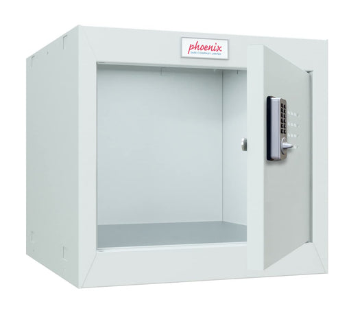 Phoenix CL Series Size 1 Cube Locker in Light Grey with Electronic Lock CL0344GGE