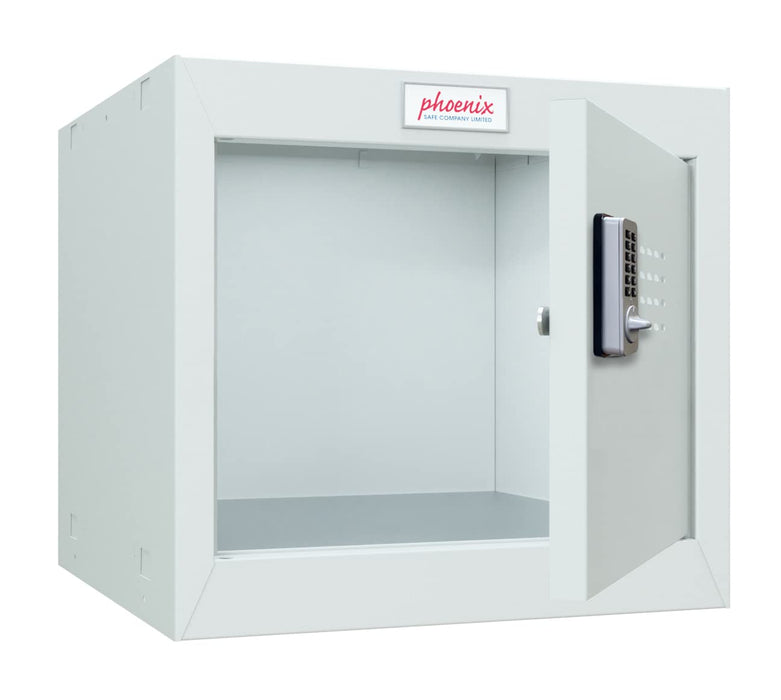 Phoenix CL Series Size 1 Cube Locker in Light Grey with Electronic Lock CL0344GGE