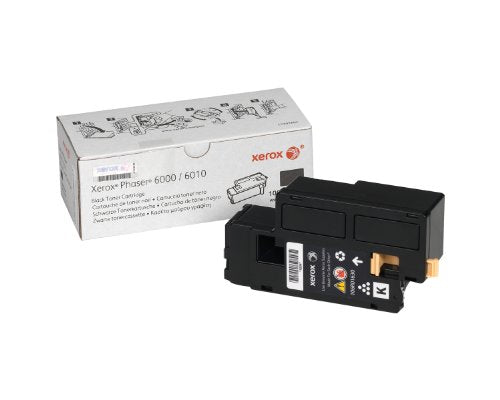 Xerox Phaser 6010 - Black - original - toner cartridge - for Phaser 6000, 6010, 6010N, WorkCentre 6015B, 6015N, 6015NI, 6015V_BC, 6015V_NIC