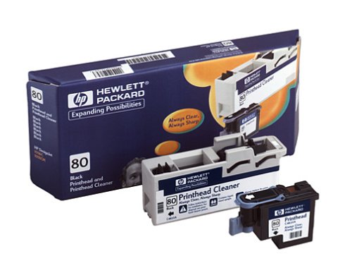Best Value HP Original 80 Black Print Head and Cleaner
