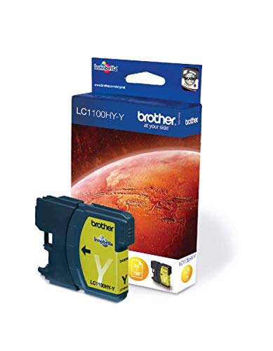 Brother LC1100HYYBP - High capacity - yellow - original - blister - ink cartridge - for Brother DCP-6690CW, MFC-5890CN, MFC-6490CW