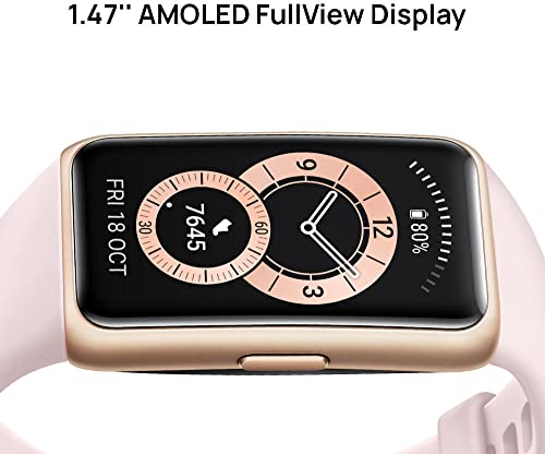 Huawei Band 6 AMOLED 37.3mm Bluetooth 5.0 Automatic SpO2 Monitoring Sakura Pink