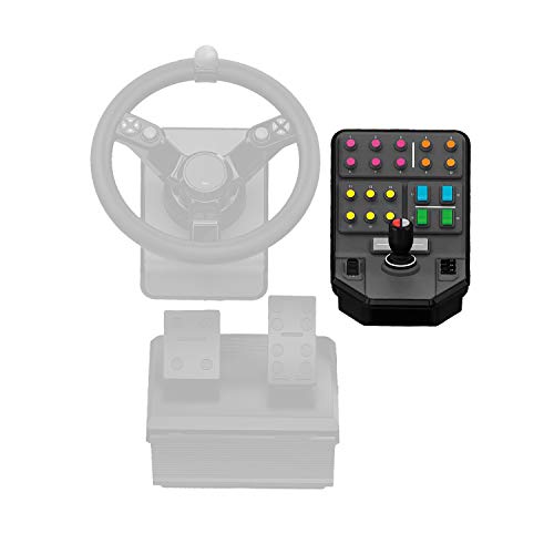 Logitech Heavy Equipment Side Panel - Flight simulator controller - wired - for PC