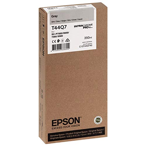 Epson T44Q7 - 350 ml - light black - original - ink cartridge - for SureColor P7560, P9560, SC-P7500, SC-P7500 Spectro, SC-P9500, SC-P9500 Spectro