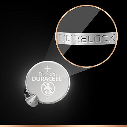 Best Value Duracell Specialty 2025 Lithium Coin Battery 3V, pack of 2 (DL2025/CR2025)