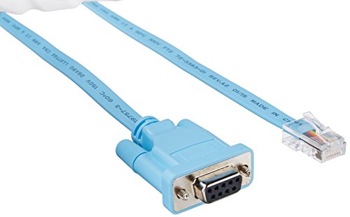 Cisco - Serial cable - RJ-45 (M) to DB-9 (F) - 1.8 m - for Cisco 28XX, 28XX 2-pair, 28XX 4-pair, 28XX V3PN, Catalyst 2960
