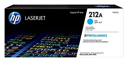 HP W2121A 212A Cyan Toner Cart 4.5K