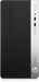 HP ProDesk 400 G6 - Micro tower - Core i5 8500 / 3 GHz - RAM 8 GB - SSD 256 GB - NVMe - DVD-Writer - UHD Graphics 630 - GigE - Win 10 Pro 64-bit - monitor: none - keyboard: UK