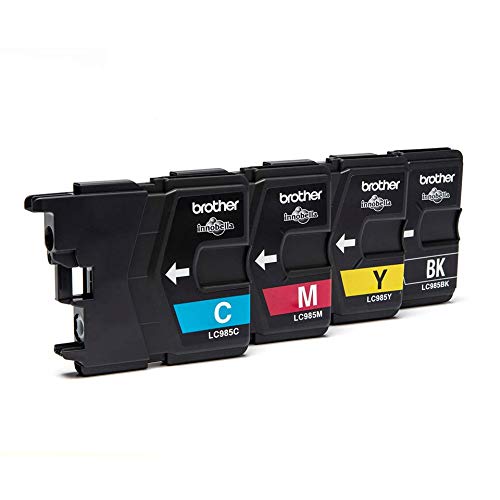 Brother LC985VALBP - 4-pack - black, yellow, cyan, magenta - original - blister - ink cartridge - for Brother DCP-J125, DCP-J140, DCP-J315, DCP-J515, MFC-J220, MFC-J265, MFC-J410, MFC-J415