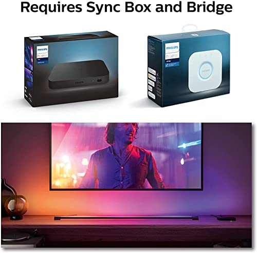 Philips Hue White and Color Ambiance Large Gradient Play - Light bar - LED - tube - black