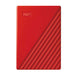 Best Value WD 2TB My Passport Portable Hard Drive with Password Protection and Auto Backup Software - Red