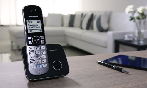 Tg6811 Dect Phone Single Silver Black