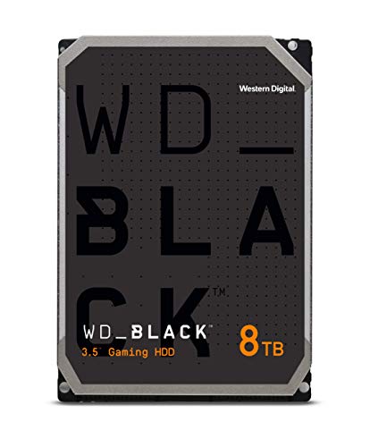 WD Black WDBSLA0080HNC - Hard drive - 8 TB - internal - 3.5" - SATA 6Gb/s - 7200 rpm - buffer: 256 MB