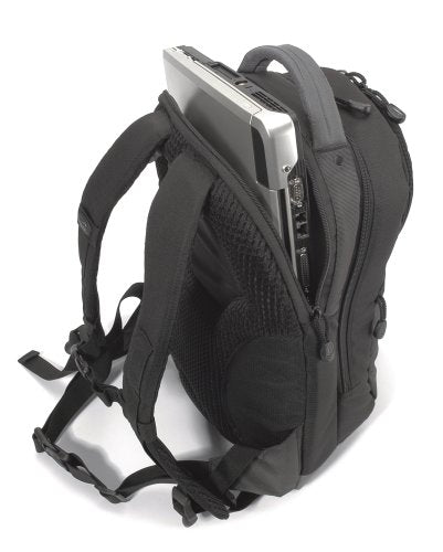 DICOTA Backpack Mission Laptop Bag 15.6" Black. Cushioned notebook compartment (high-density foam). Water-resistant, durable material. Adjustable chest strap and hip strap with cushioned flaps. Lifetime Warranty. Bag suitable for laptop sizes: 14" 14.1" 15" 15.4" 15.6". - DICOTA has over 20 years experience in providing professionals with high quality, stylish and durable solutions to protect their personal devices.  Aside from a comprehensive range of notebook cases DICOTA also offer privacy fi