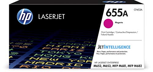 HP 655A - Magenta - original - LaserJet - toner cartridge (CF453A) - for Color LaserJet Enterprise M652, M653, LaserJet Enterprise Flow MFP M681, MFP M682