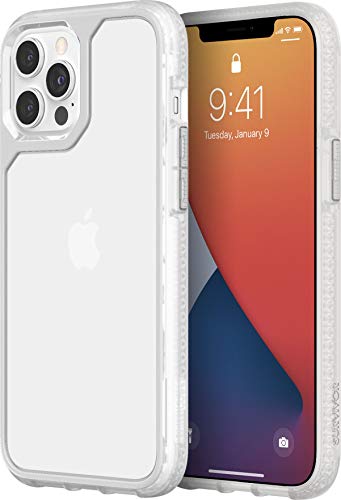 Griffin Survivor Strong - Back cover for mobile phone - FortiCore - clear - for Apple iPhone 12 Pro Max